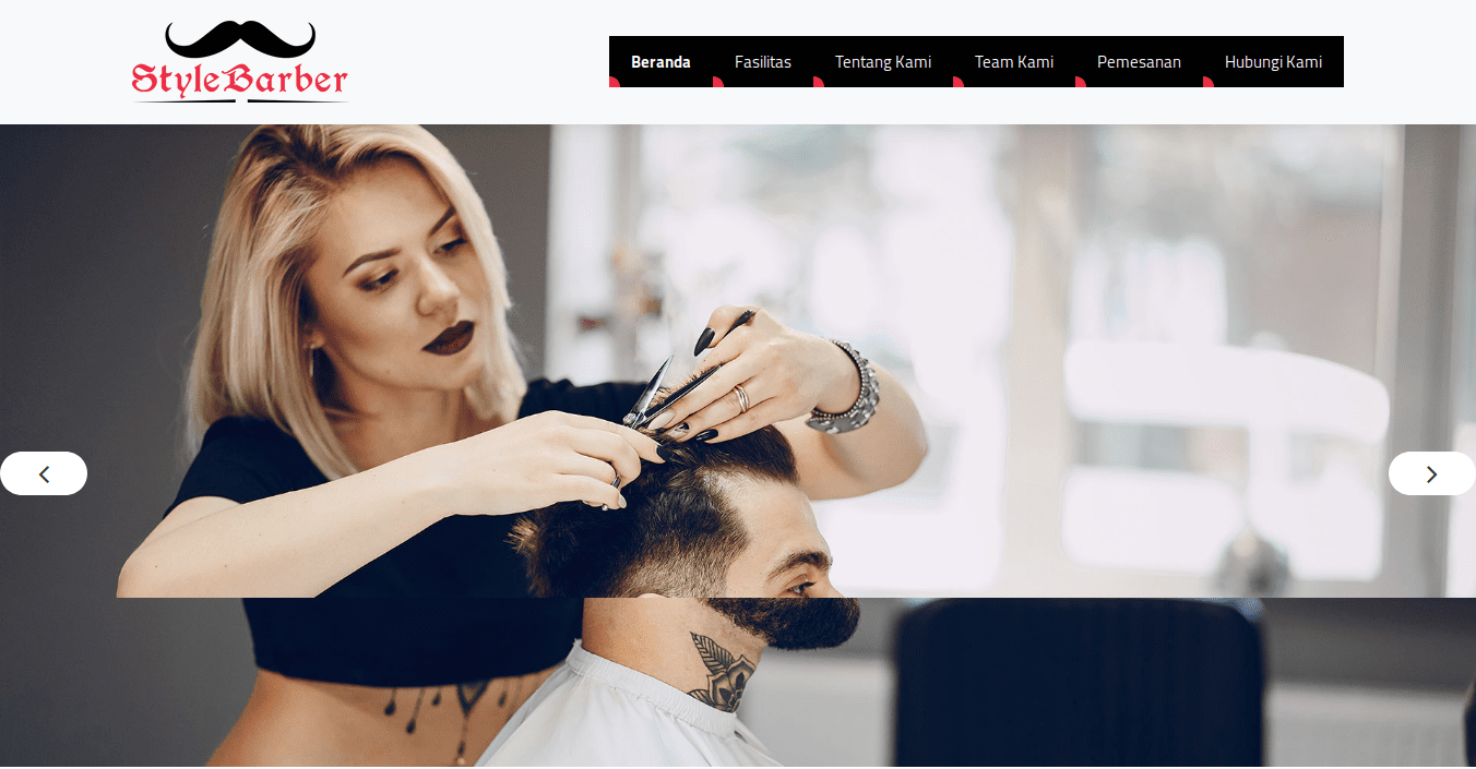 Website Barbershop